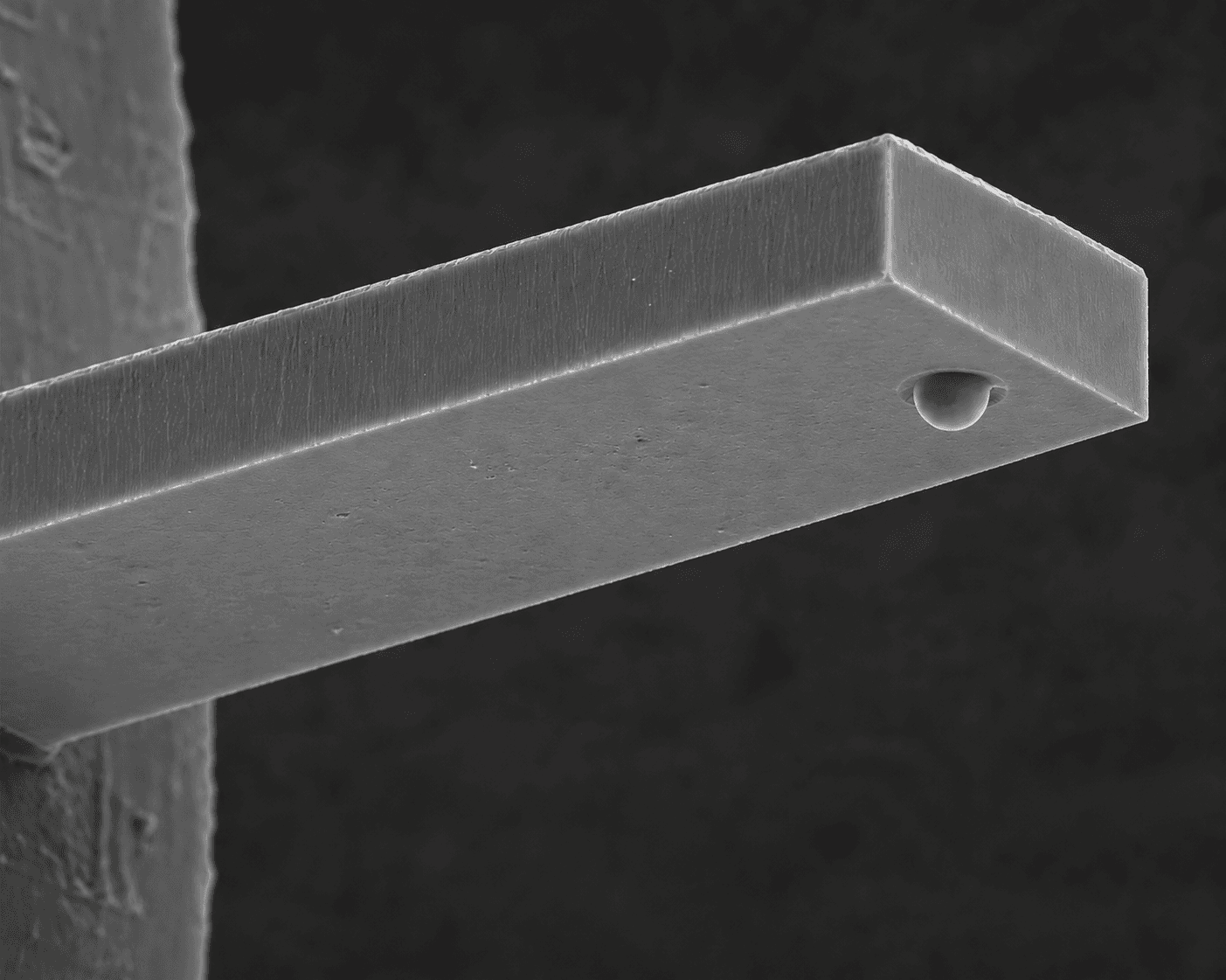 Fabricated SU-8 colloidal scanning probe